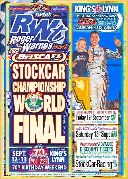 2025 BriSCA F1 World Final Ticket Release